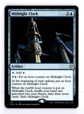 Midnight Clock 727 Commander Legends: Battle for Baldur's Gate R MTG LP