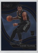 2020-21 Panini Select Courtside Retail Blue Xavier Tillman #266 0it8