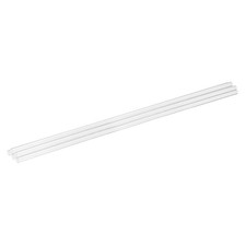 5Pcs Clear Rigid Acrylic Pipe, 6mm ID x 8mm OD 20" Round Clear Plastic Tube