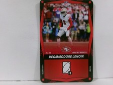 2025 UNO Elite ALT JERSEYS BASE RED #105 DEOMMODORE LENOIR