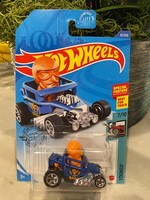 2020 Hot Wheels #61 Tooned 7/10 Skull Shaker Blau Orange-Driver W / Chrom 5