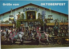 Postkarte Ansichtskarte München - Grüße vom Oktoberfest