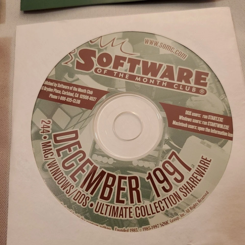Dec 1997 Software of the Month Club Pie Jackers Succeed in School vtg - Image 3 of 4