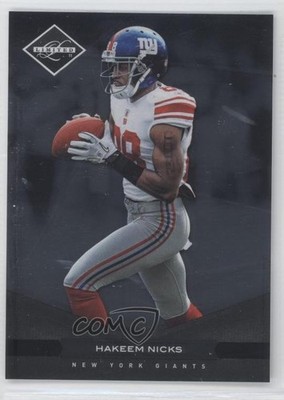 2011 Panini Limited 492/499 Hakeem Nicks #65 0c4