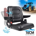 PORIYA Tractor Seat Universal Excavator Forklift Adjust Suspension Backrest NEW