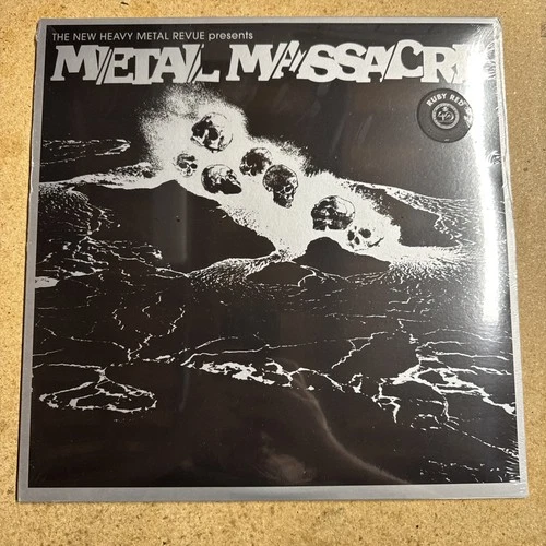 SEALED Metal Massacre LP Reissue Ruby Red VINYL RECORD Metallica Cirith Ungol