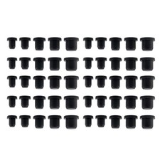 Pack of 50 Silicone Stoppers 5 Size Universal Fit for Bottles Tubes Kitchen Lab