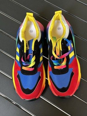 Bunte Sportschuhe in Größe 42 (eigentlich 43, fallen aber kleiner aus )