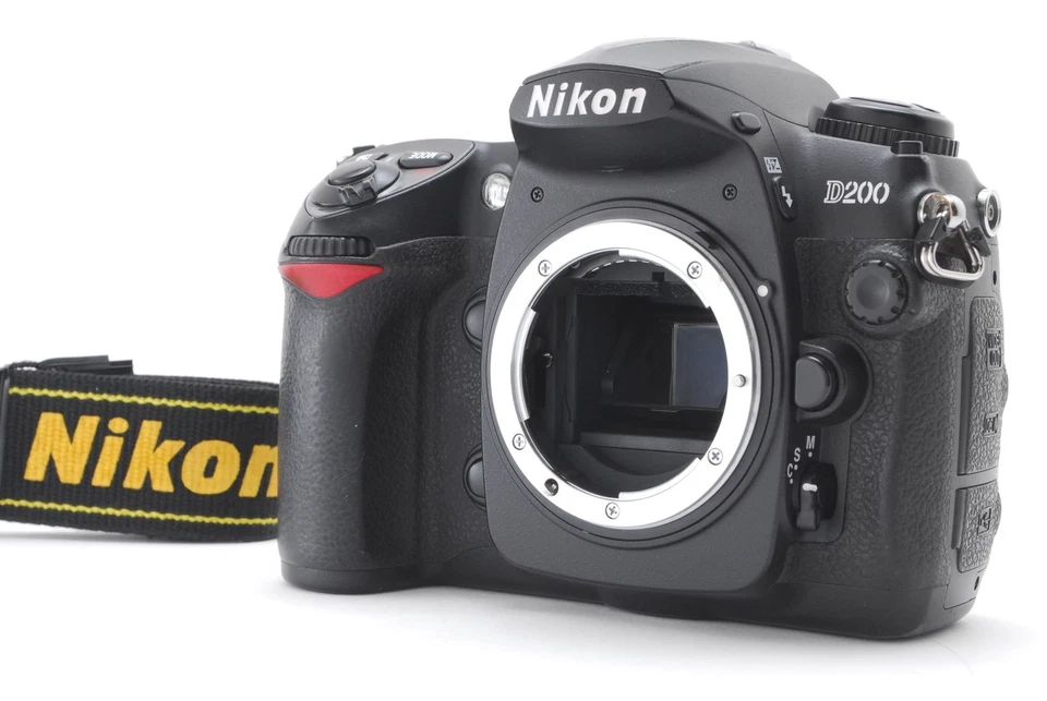 [ Near MINT ] Nikon D200 10.2MP Digital SLR Camera Body Black From Japan - Image 2 of 4