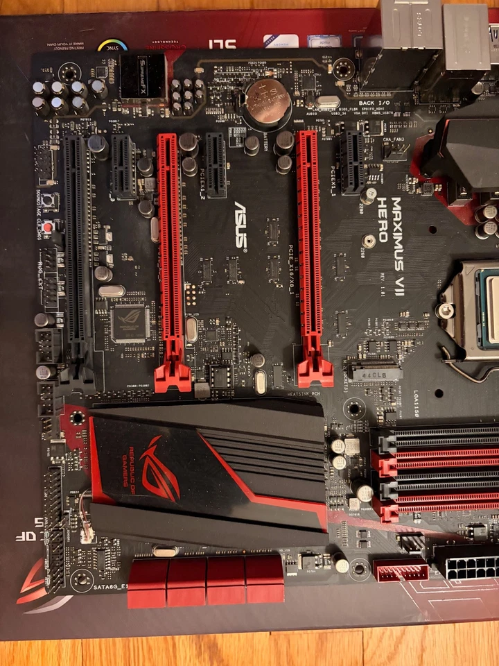 Intel 4790k CPU including Maximus Hero VII Motherboard and 16GB RAM - Image 3 of 4