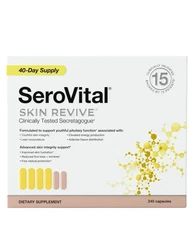 NEW SeroVital Skin Revive 240-capsules 40 Days Supply  Dietary Supplements