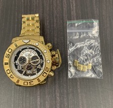 Invicta Shaq •Gold(33730) • Flame Fusion • Stainless Steel • Diamond