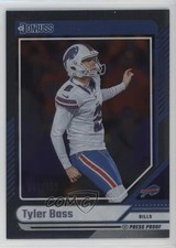 2024 Panini Donruss Silver Press Proof /100 Tyler Bass #224 n0c