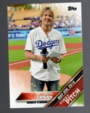2016 Topps First Pitch Keith Urban #FP-5