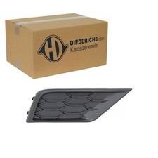 DIEDERICHS BLENDE SCHWARZ STOßSTANGE RECHTS OBEN passend für VW TIGUAN | 2256034