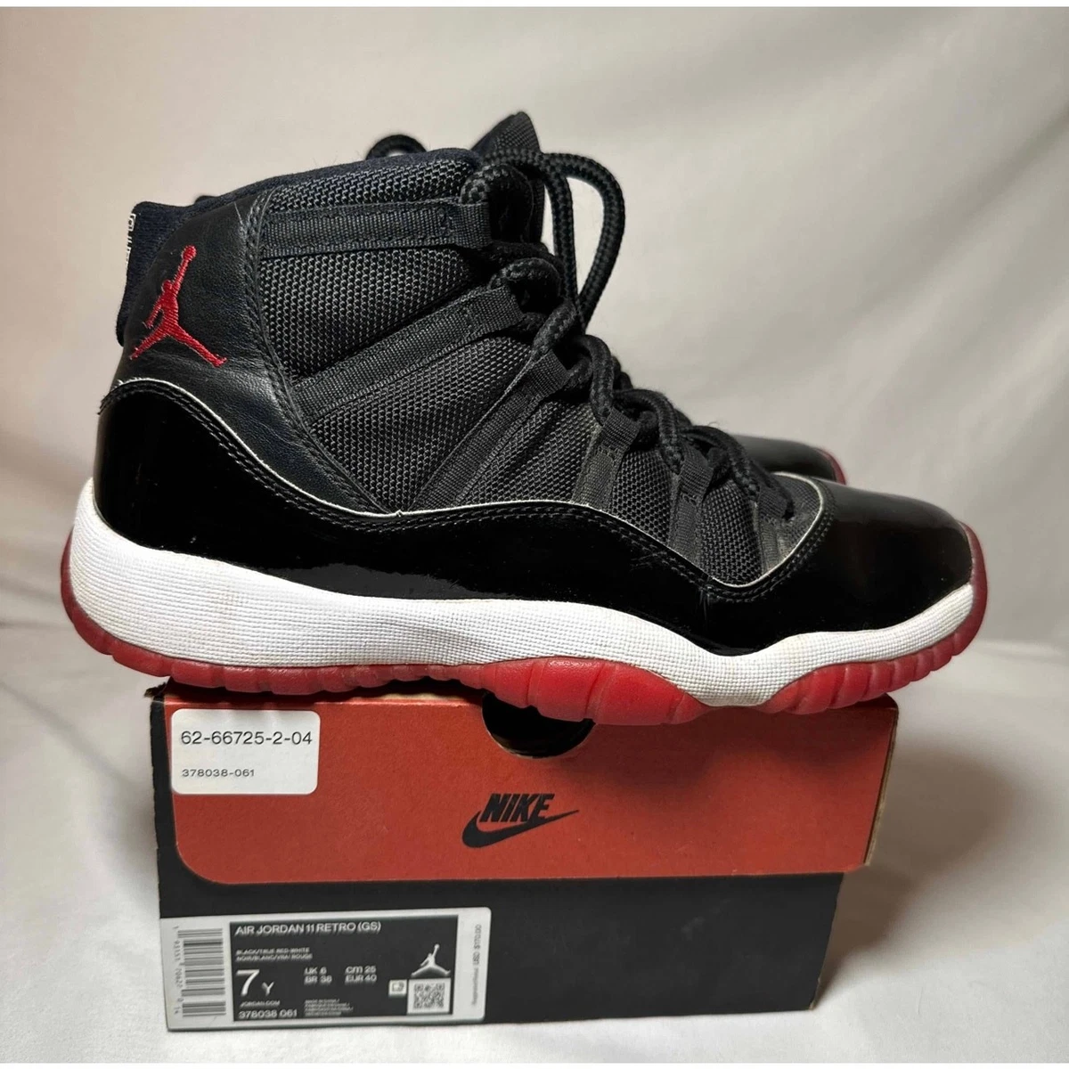 Jordan 11 Retro Bred 2019 (GS) for Sale | Authenticity Guaranteed