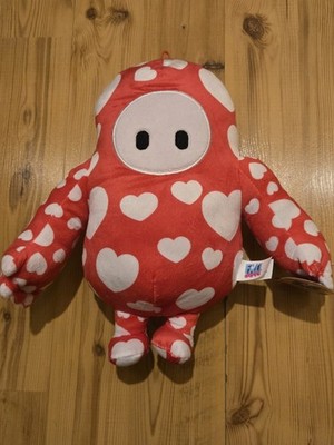 Fall Guys Red Plush Stuffed Animal Figure 7  Toy