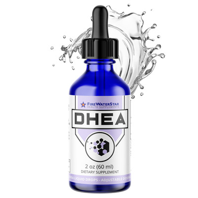 DHEA Liquid Drops - Adjustable Dosing - Micronized - Supports Healthy Aging
