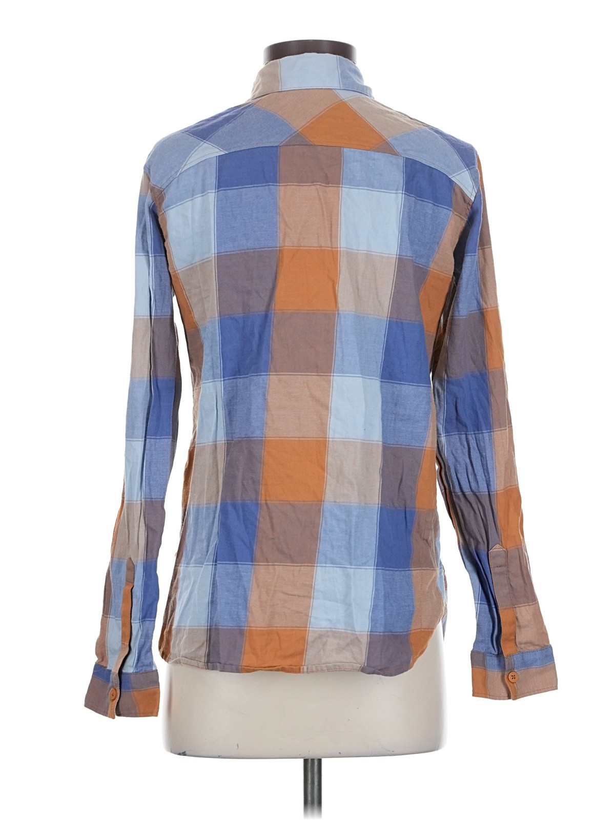 Columbia Women Blue Long Sleeve Button-Down Shirt S thumbnail 2