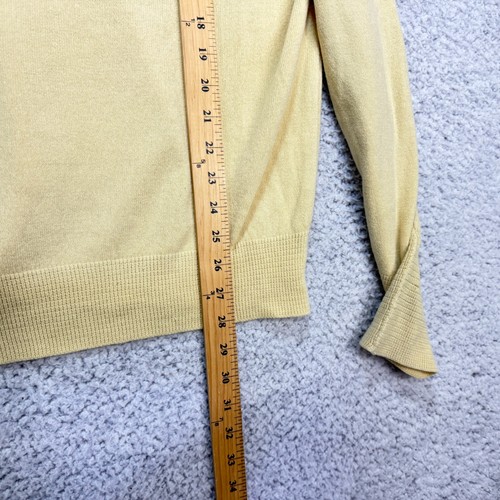 Vintage Christian Dior Herren V-Ausschnitt Pullover Langarm Orlon Acryl Größe Large - Bild 8 von 8