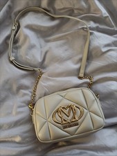 AUTHENTIC BRAND NEW CREAM LOVE  MOSCHINO BAG INCLUDING DUST BAG INSIDE 