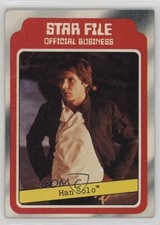 1980 Topps Star Wars: The Empire Strikes Back File Han Solo Harrison Davis 1i12