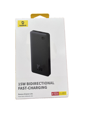 Baseus - Airpow Lite Power Bank 10000mAh 15W Cosmic - Black