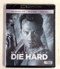 Die Hard New 4K UHD Blu-ray NEW, SEALED