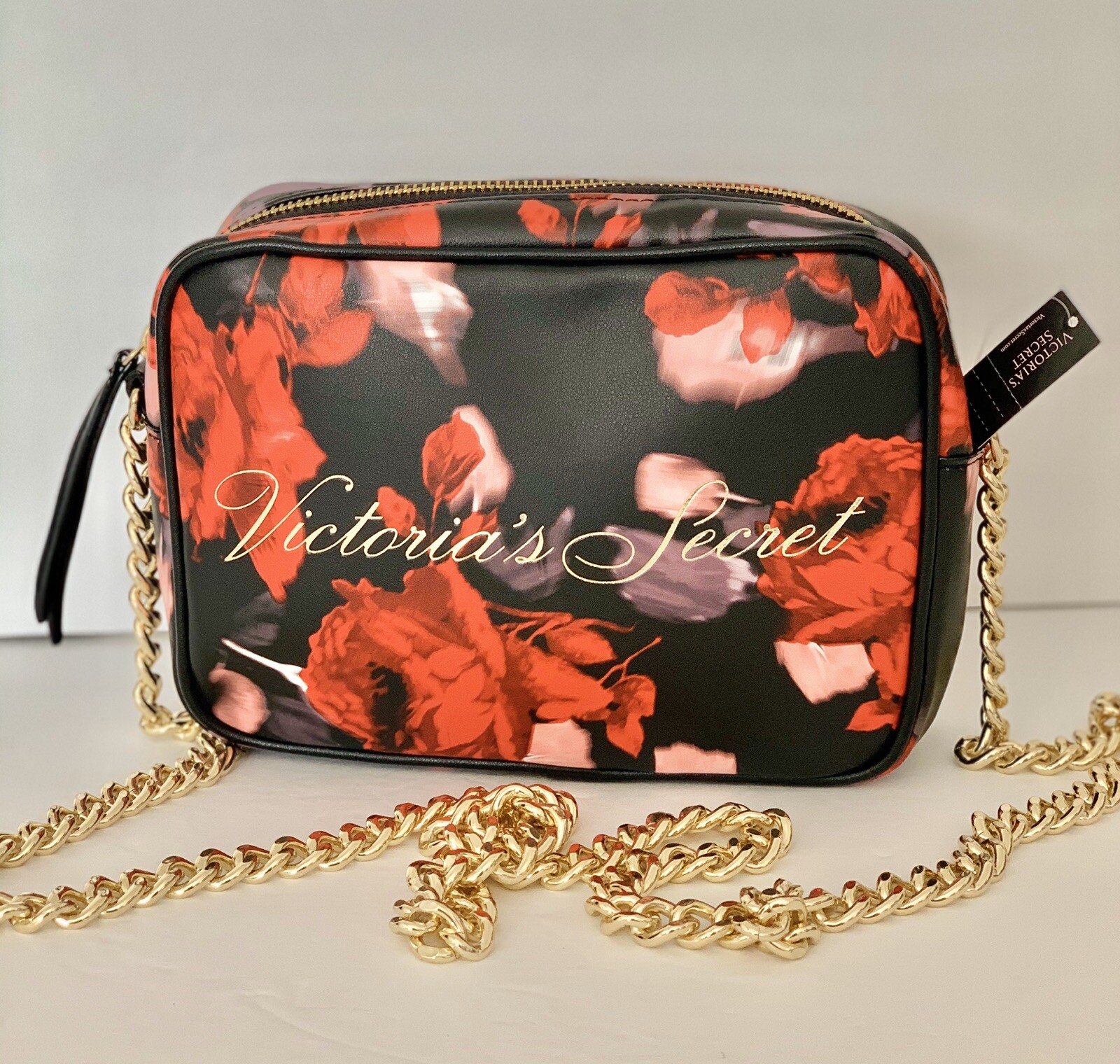 Victoria’s Secret Bag Roses Chain Crossbody Designer Fashion Gift