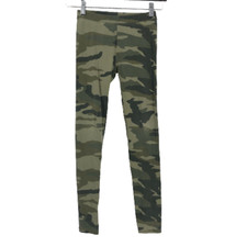 J Crew Crew Cuts Girls Pants Leggings Athletic Camouflage Green 14 L