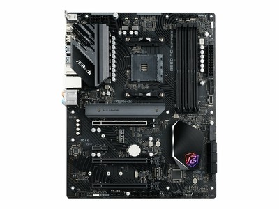 90-MXBGH0-A0UAYZ ASRock B550 PG Riptide Motherboard ATX Socket AM4 AMD Chips ~D~