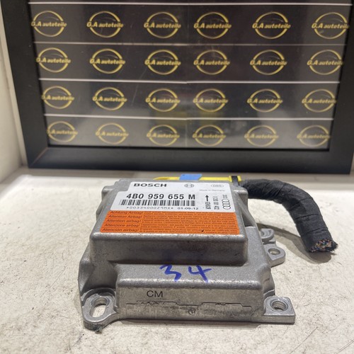 Audi A6 4B Airbag Steuergerät für Fzg, inkl. Kopfairbags 4B0959655M