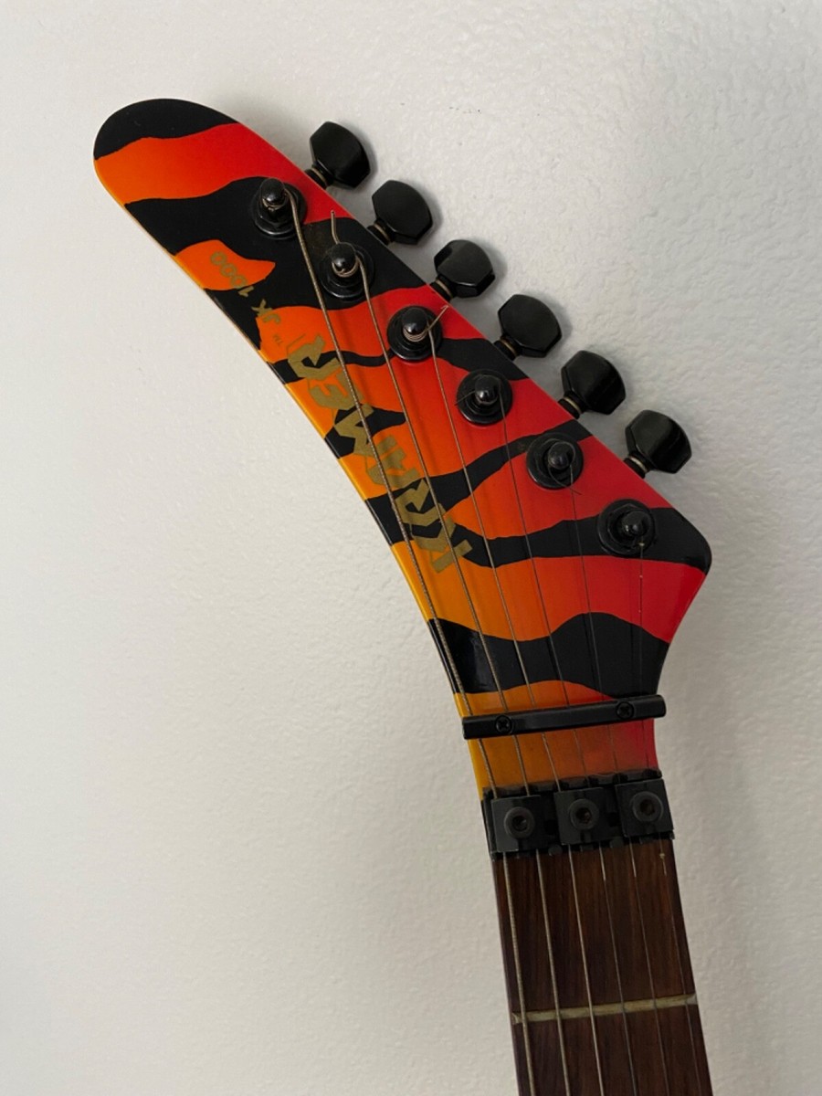 1980s Kramer/ESP JK1000 - RARE Tiger Graphic/RARE Matching 1980s Kramer/ESP JK1000 - RARE Tiger Graphic/RARE Matching