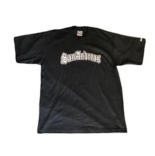 GRAND THEFT AUTO ‘’SAN ANDREAS’’ Spell Out T-Shirt BLACK [2004] ROCKSTAR GAMES