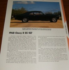 1968 Chevy Ii Nova Ss 427 Specs Info Photo 68 396 327 1968 Chevy Ii Nova Ss 427 Specs Info Photo 68 396 327