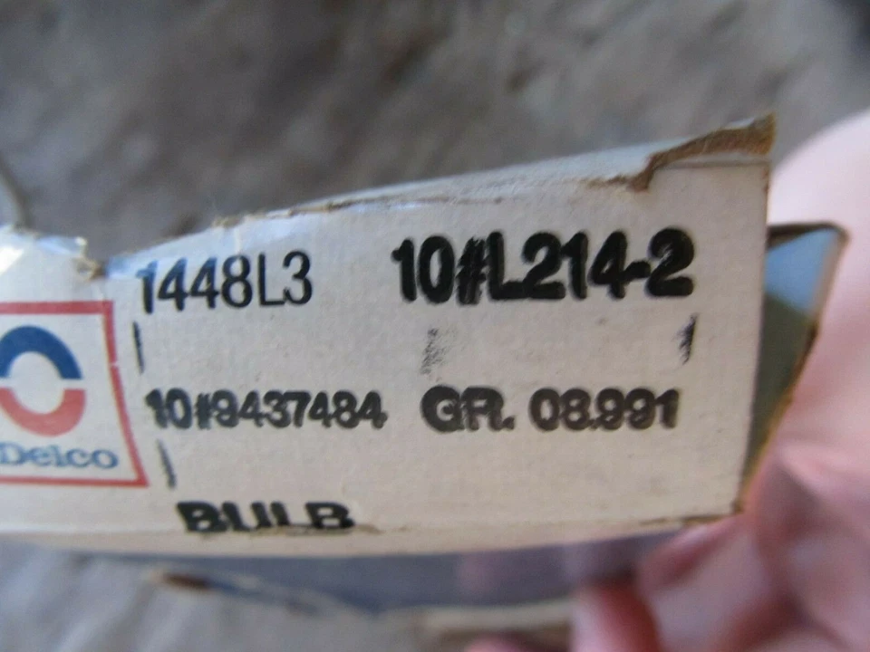 Nuevo NOS GM ACDelco Bombilla 1985-1987 Ford E-150 Econoline Caja de 10 9437484 Foto 2 de 2