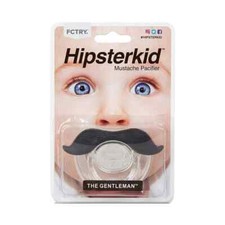 Mustachifier "The Gentleman" Mustache Pacifier NEW