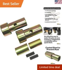 Effortless Installation Quick Hitch Bushing Kit for 3-Point Hitches - USA Made
