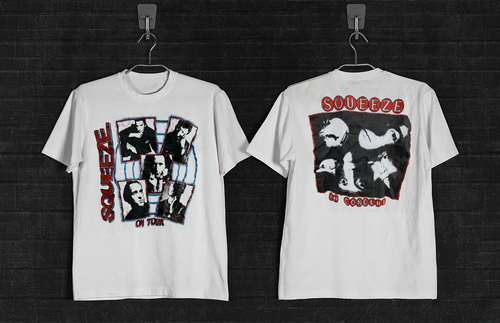 T-shirt Unisexe Squeeze Band Live At The Marquee - Du S Au 5XL, Noir