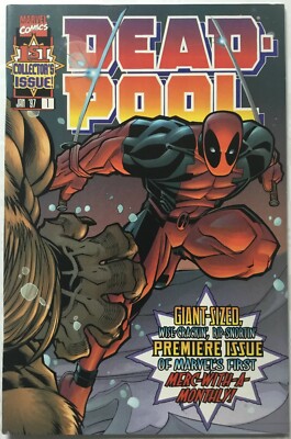 Marvel Comic Deadpool (1997) # 1 / Joe Kelly & Ed McGuinness / double-size