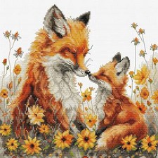 Luca-S Counted Cross-Stitch Kit Tenderness BU5059L
