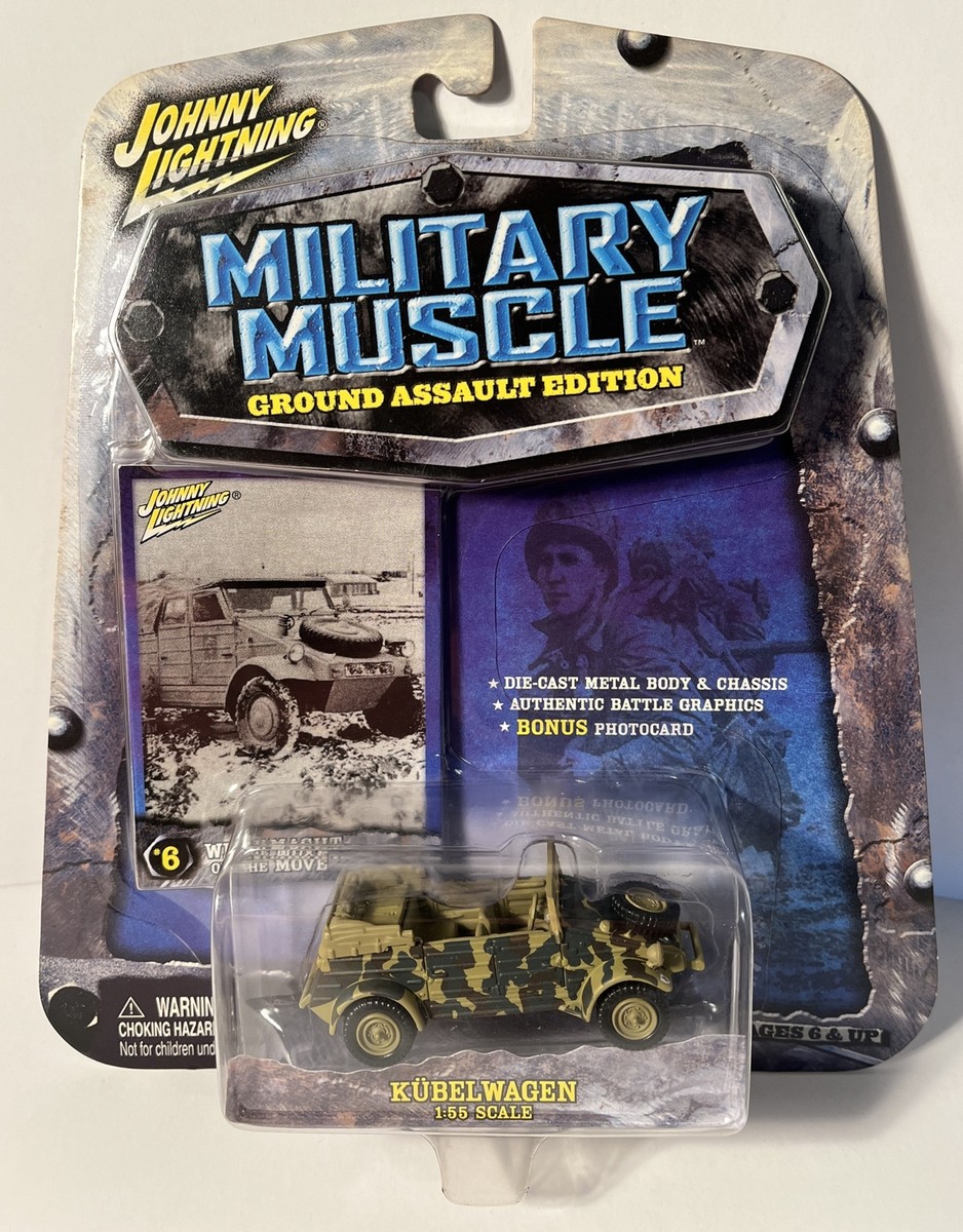 Johnny Lightning Military Muscle WWII German Kubelwagen #6 1:55