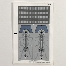 LEGO STICKER SHEET 9490 Star Wars Droid Escape Stickers Decals A New Hope