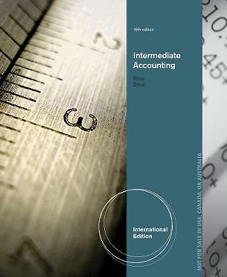 Intermediate Accounting, International Edition by Stice