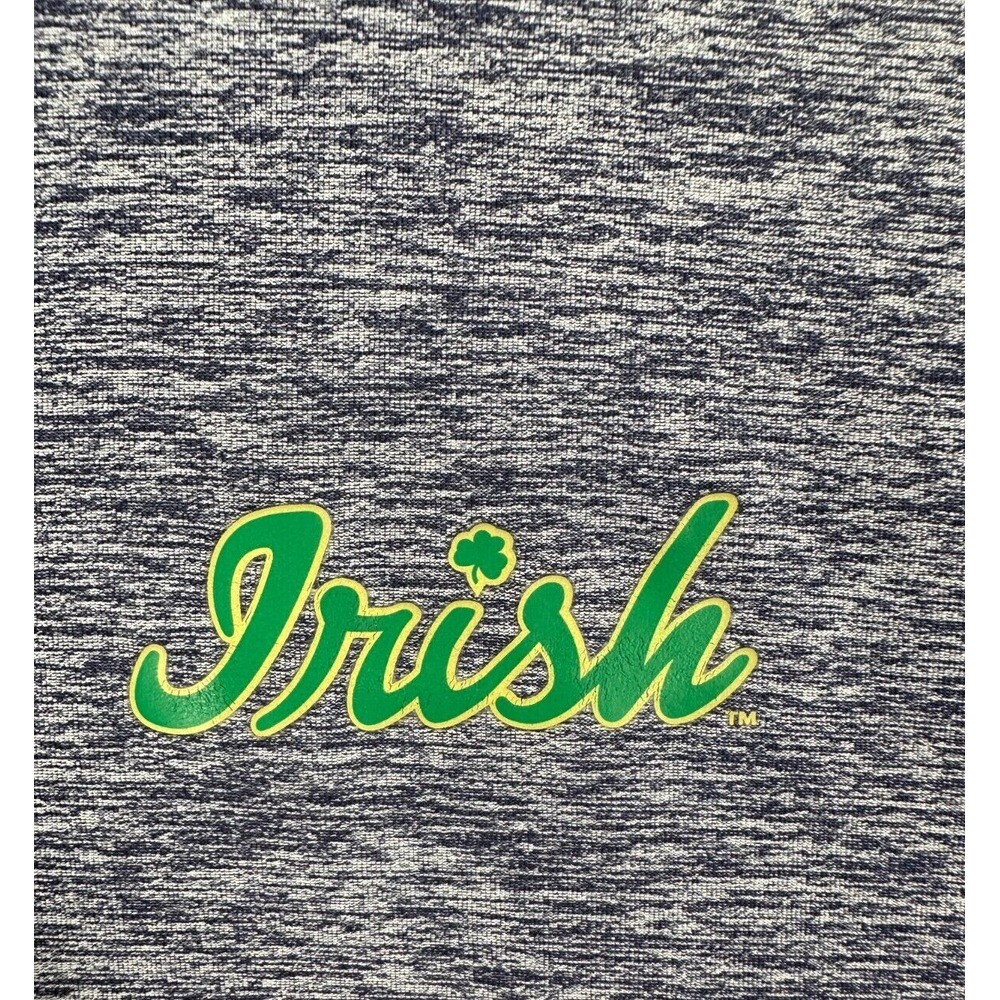 Under Armour Heat Gear Polo Shirt Mens Medium Blue Irish Shamrock Series Golf