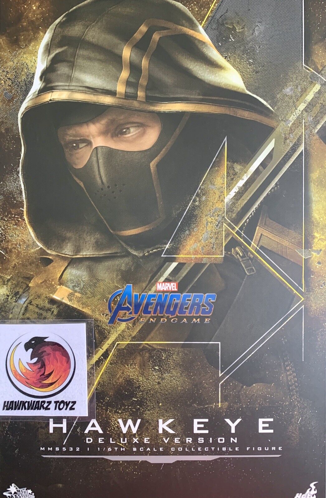 Hot Toys Marvel Avengers End Game Hawkeye Deluxe MMS532 1/6 Sideshow Disney on eBay thumbnail
