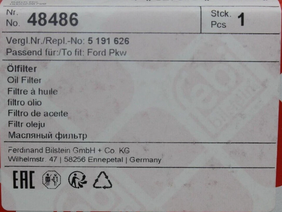 Kit Inspección 2.5 V6 170CV Ford Cougar 55644222 - Imagen 3 de 4