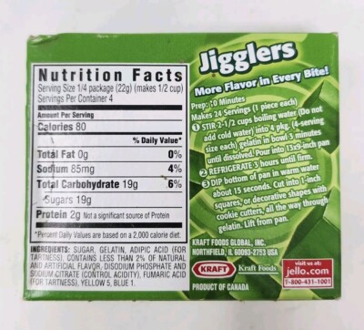 Early 2000s Jello Melon Fusion Watermelon, Honeydew, And