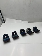 (QTY 5) Bucket Tooth 2 S Standard Heavy Duty Steel Black Universal Attachment