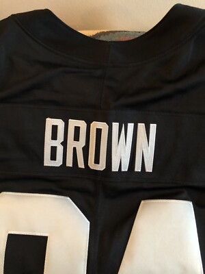 Nike Las Vegas Raiders Antonio Brown #84 Football Sewn Jersey NWT